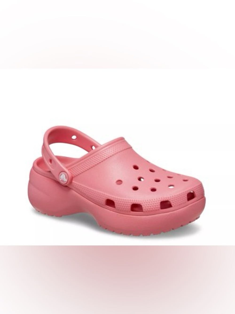 Crocs Classic Salmon Platform Clog